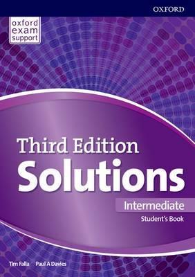 کتاب solutions intermediate